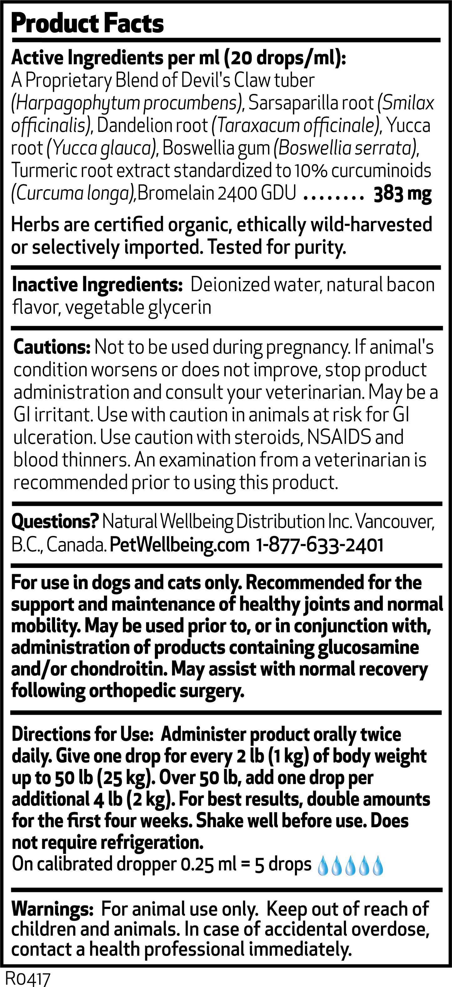 Agile Joints Tincture