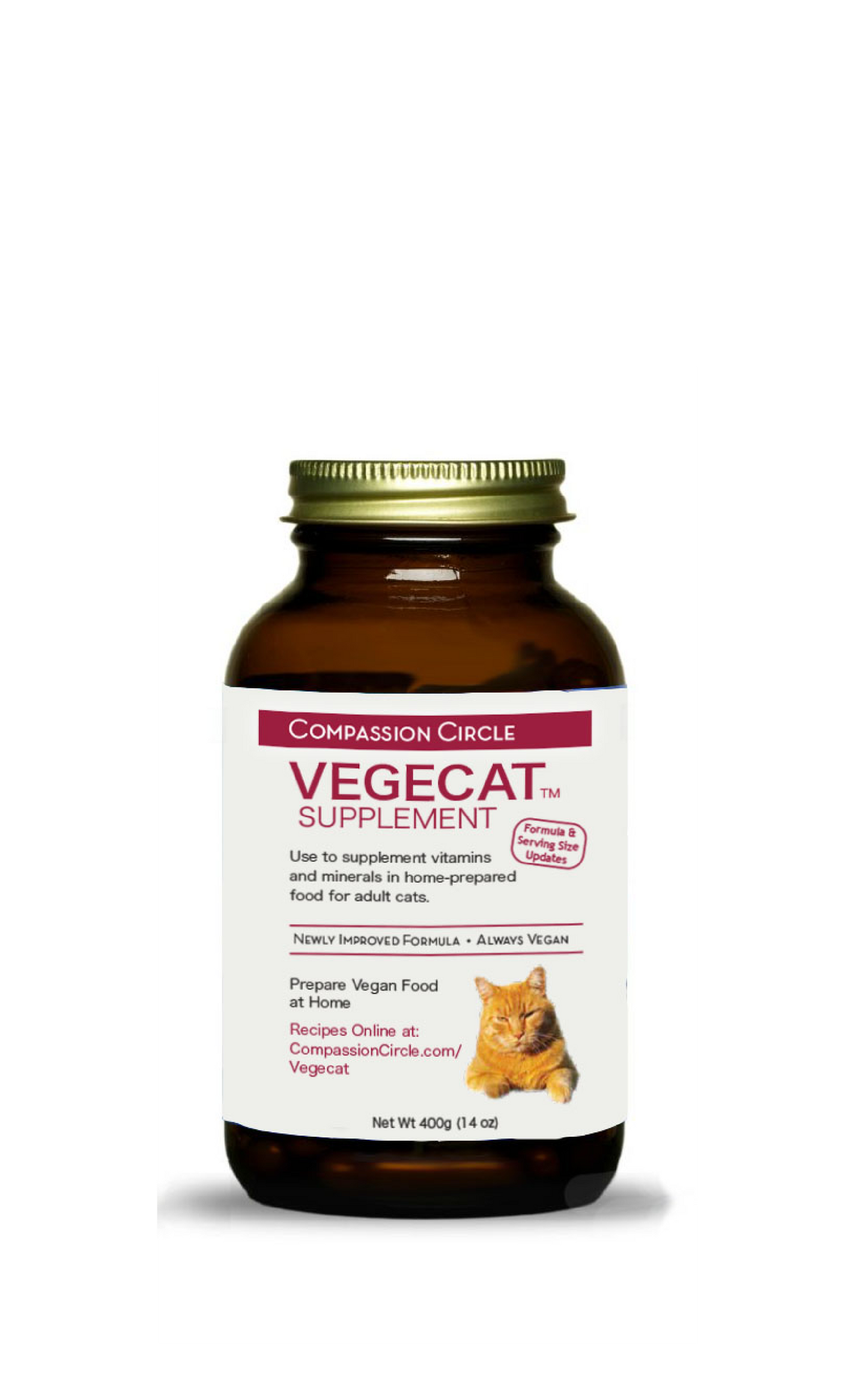 Vegecat 14oz for ADULT Cats