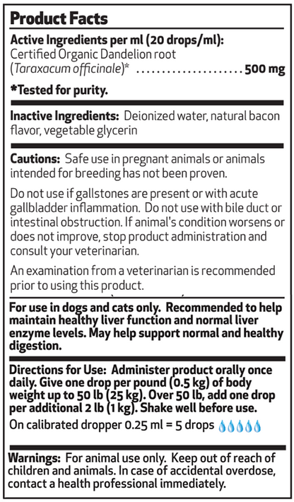 Dandelion Root Digestion & Liver Tincture