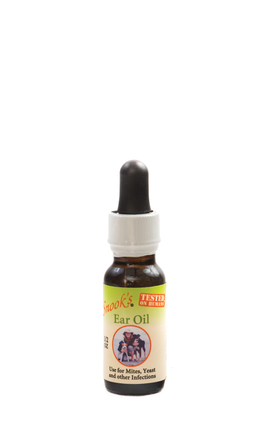 Snook's Ear Oil for Dogs 1/2 oz