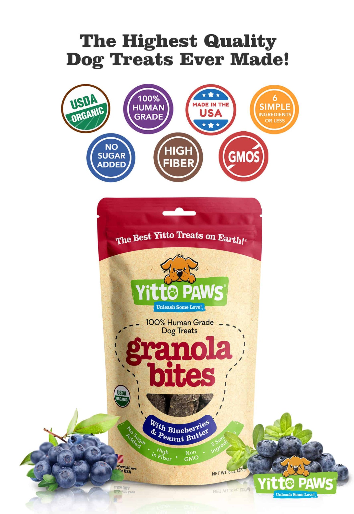 Yitto Paws Granola Bites