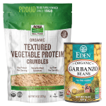 Garbanzo and TVP Recipe Image